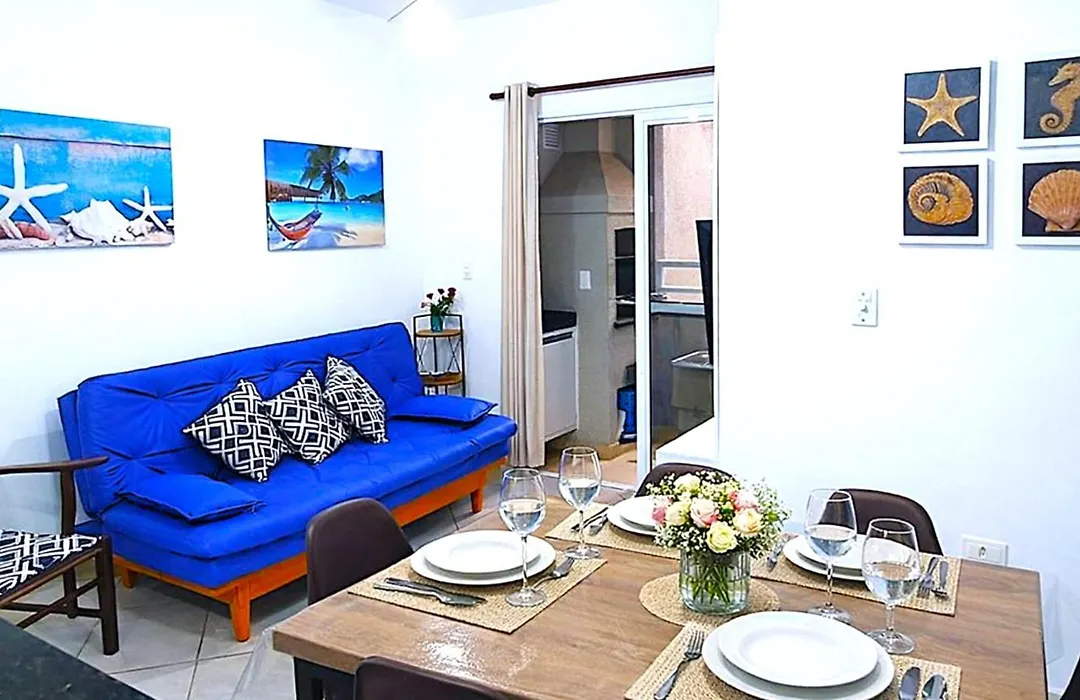 Apto 1 Novo com Varanda Gourmet, Piscina, Sauna e Sala Jogos - UBATUBA-1